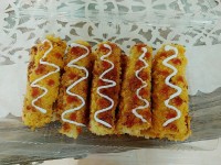 رول سوخاری قارچ و پنیر