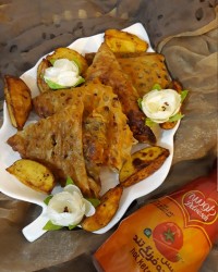 سمبوسه با سیب زمینی تنوری