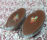 فرنی شکلاتی