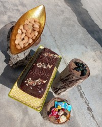 کیک شکلاتی با رویه گاناش