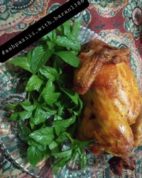 مرغ بریان نمکی