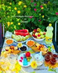 روزهایی فارغ از کشمکش دنیا در میان گلها و دل طبیعت