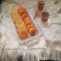 حلوا و نان خانگی