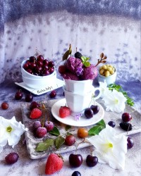 بستنی میوه ی