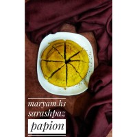 کیک گلاب و زعفران Cake Saffron And golab