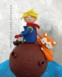 دکور کیک شازده کوچولو