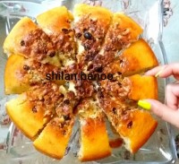 کیک گردو وکشمش