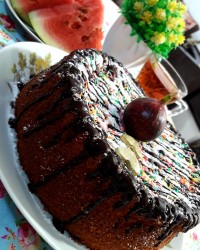 کیک ماست (پست ویژه تولد،صبا جون)