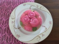 ژله ویترینی گل رز