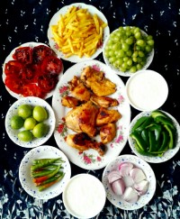 مرغ گریل