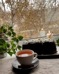 کیک صبحانه شکلاتی