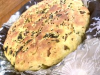نان قارچ و اسفناج