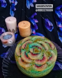 کیک هلو
