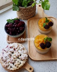 دسر_انبه تارت_آلبالو