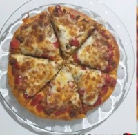 اینم یهویی یه پیتزای خوشمزه