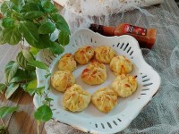 بقچه مرغ و قارچ پنیری