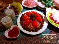 سماق پلو وبسی خوشمزه