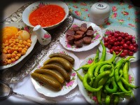 آبگوشت ناب ناهار روز آدینه جای همگی شما عزیزای دلم سبزه سبز