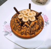 اولین باری که کیک زبرا درست کردم..