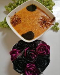 سوپ گوجه فرنگی با برنج