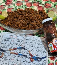 خوراک مرغ و قارچ