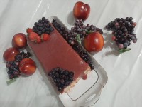 کیک یخچالی میوه ای
