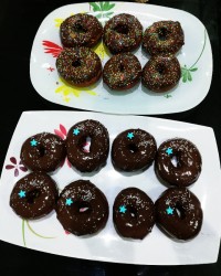 دونات بدون تخم مرغ