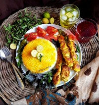 جوجه کباب باسس پستو