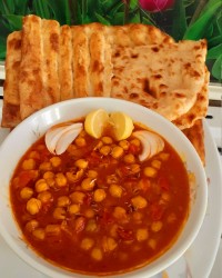 خوراک نخود و زیره