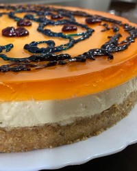 چیز کیک انبه