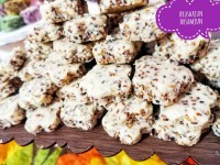 شیرینی کنجدی تقدیمی بادستورساده کپشن و تو استوری آموزشش رو میزارم