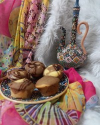 کاپ کیک بدون فر