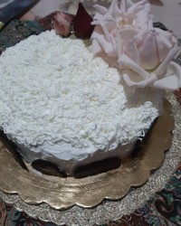 کیک خامه ای (روز دختر)