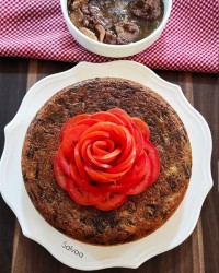 ته چین کوکو سبزی