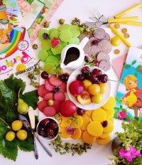 مینی پنکیک رنگی (میوه ی)