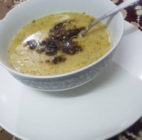 سوپ بلغور و مرغ