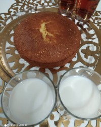 کیک شیفون کنجدی