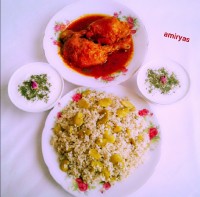 باقالی پلوبامرغ