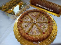 کیک هویج با مغزی فراووون گردو سفارشی عکس دومی منو کشته