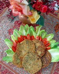 نان لوبیا چشم بلبلی