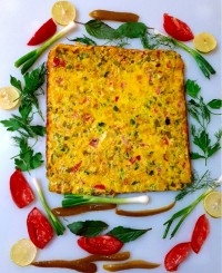 املت کدو سبز