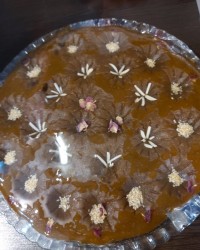 حلوای آرد گندم واسه شادی روح همه در گذشتگان فاتحه نثار کنیم