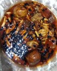 خورشت خلال بادام (کرمانشاهی)