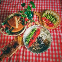 نان و پنیر خانگی