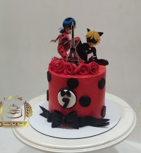 کیک لیدی باگ