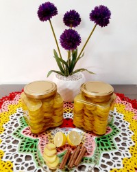 سلام.اینم لیموعسلی که آماده شدن برای پاییز و زمستون