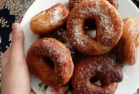 بفرمائید دونات خوش مزه