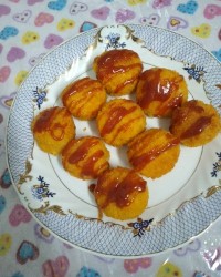 توپک سیب زمینی و پنیر