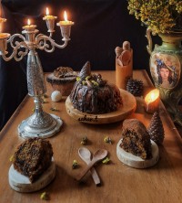 کیک کدو حلوایی شکلاتی