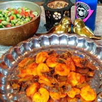 خوراک میگو?